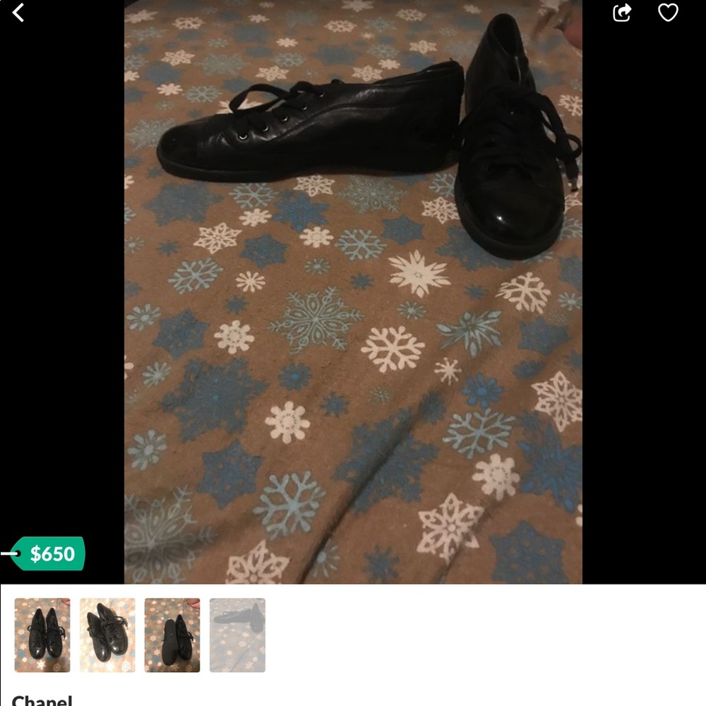 Chanel lace shoes - Picture 4 of 4